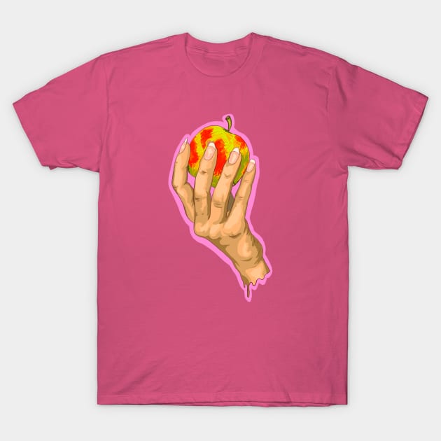 Girl with apple T-Shirt by NibsonMother